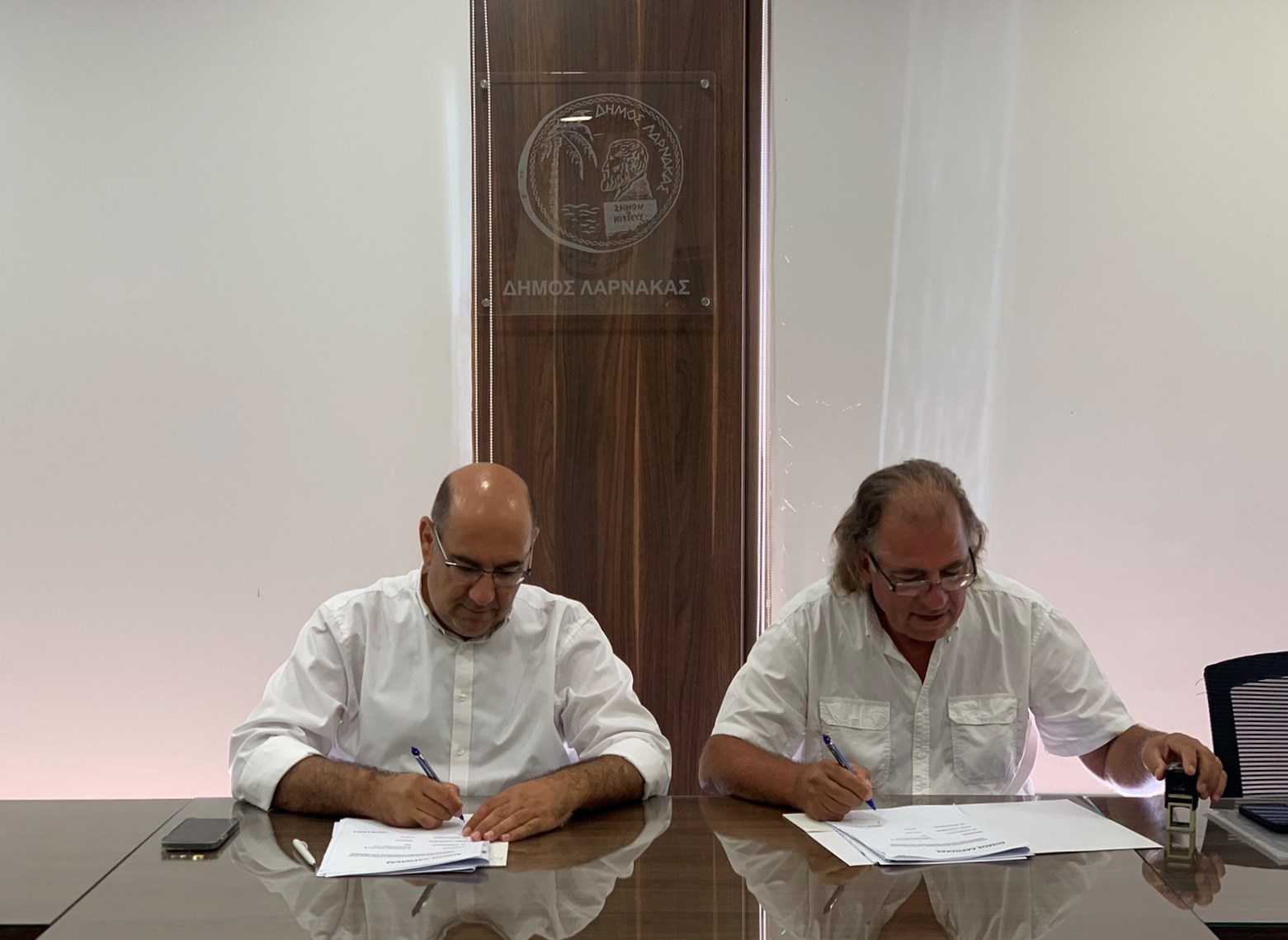 Υπογραφή συμβολαίου για εκτέλεση έργου Δημιουργίας Χώρου Εκδηλώσεων στο Τσιακκιλερό