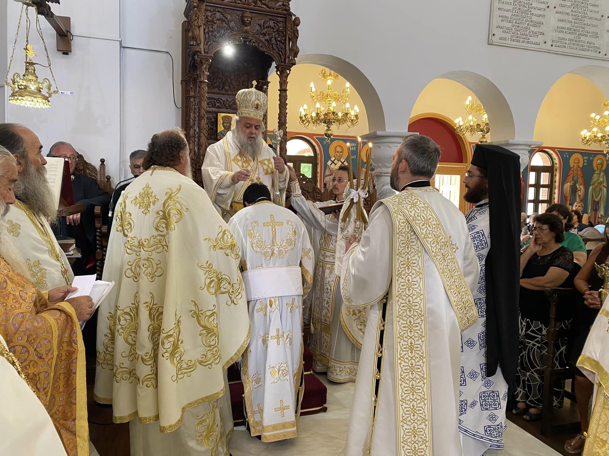 Ο Μητροπολίτης Κιτίου χειροτόνησε εις Διάκονο τον κ. Αντώνιο Αντωνίου στον Ιερό Ναό Τιμίου Προδρόμου στη Δρομολαξιά