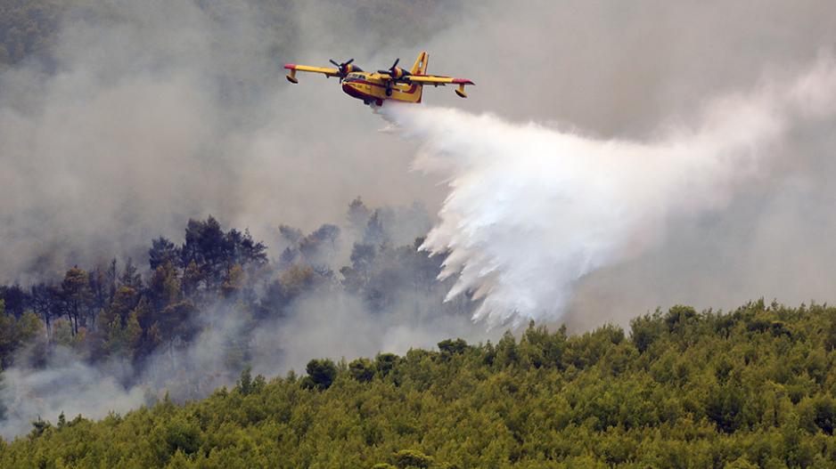 Χωρίς ενεργό μέτωπο η πυρκαγιά στον Έβρο