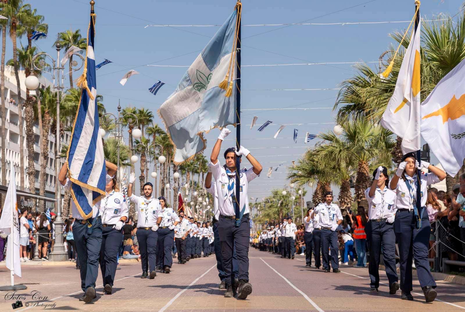 Με τιμές γιορτάστηκε στην Λάρνακα η επέτειος της 28ης Οκτωβρίου (ΦΩΤΟ)