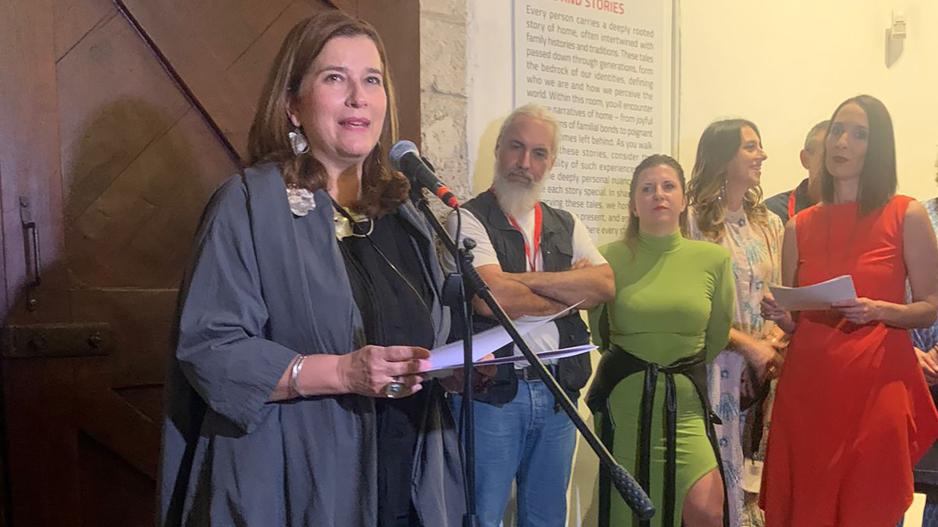 Εγκαινιάστηκε η Μπιενάλε Λάρνακας από την Υφυπουργό Πολιτισμού Δρ. Βασιλική Κασσιανίδου