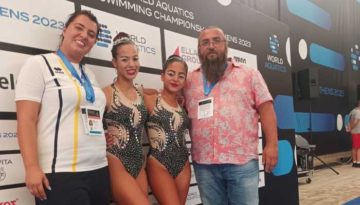 Έμιλυ Ιακωβίδου – Χρυστάλλα Φωκαΐδου: Από την Αραδίππου στο Παγκόσμιο Πρωτάθλημα Καλλιτεχνικής Κολύμβησης