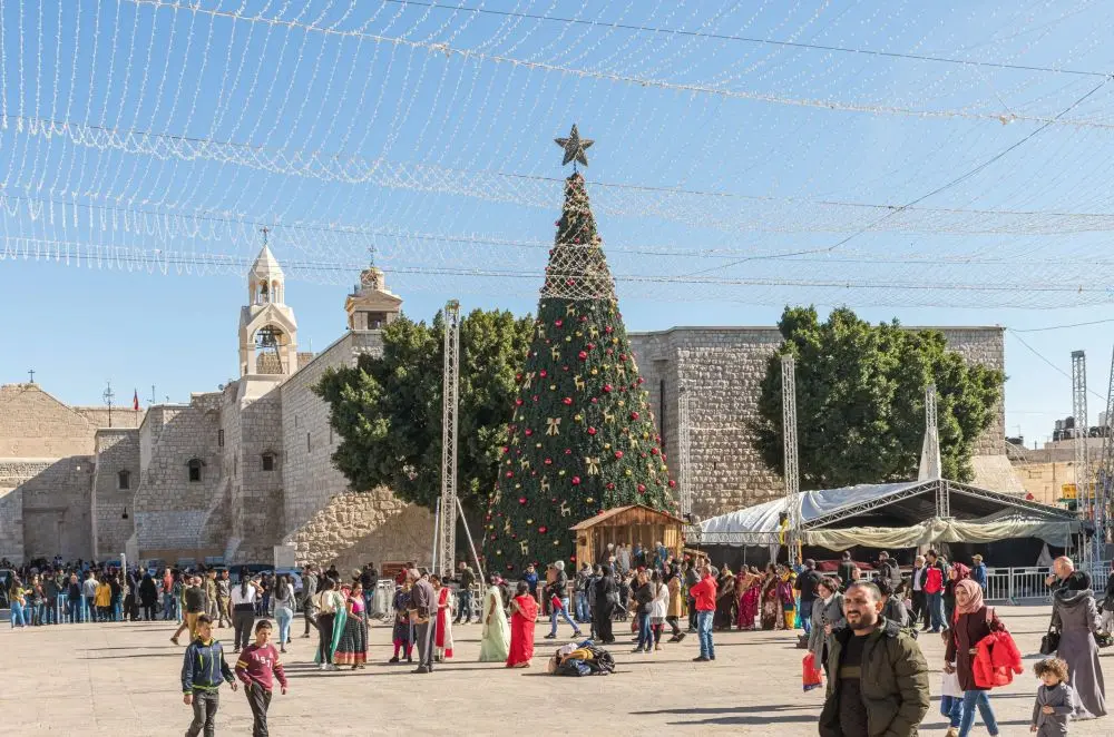 Δεν θα υπάρξει χριστουγεννιάτικο δέντρο στην Βηθλεέμ φέτος εξαιτίας του πολέμου