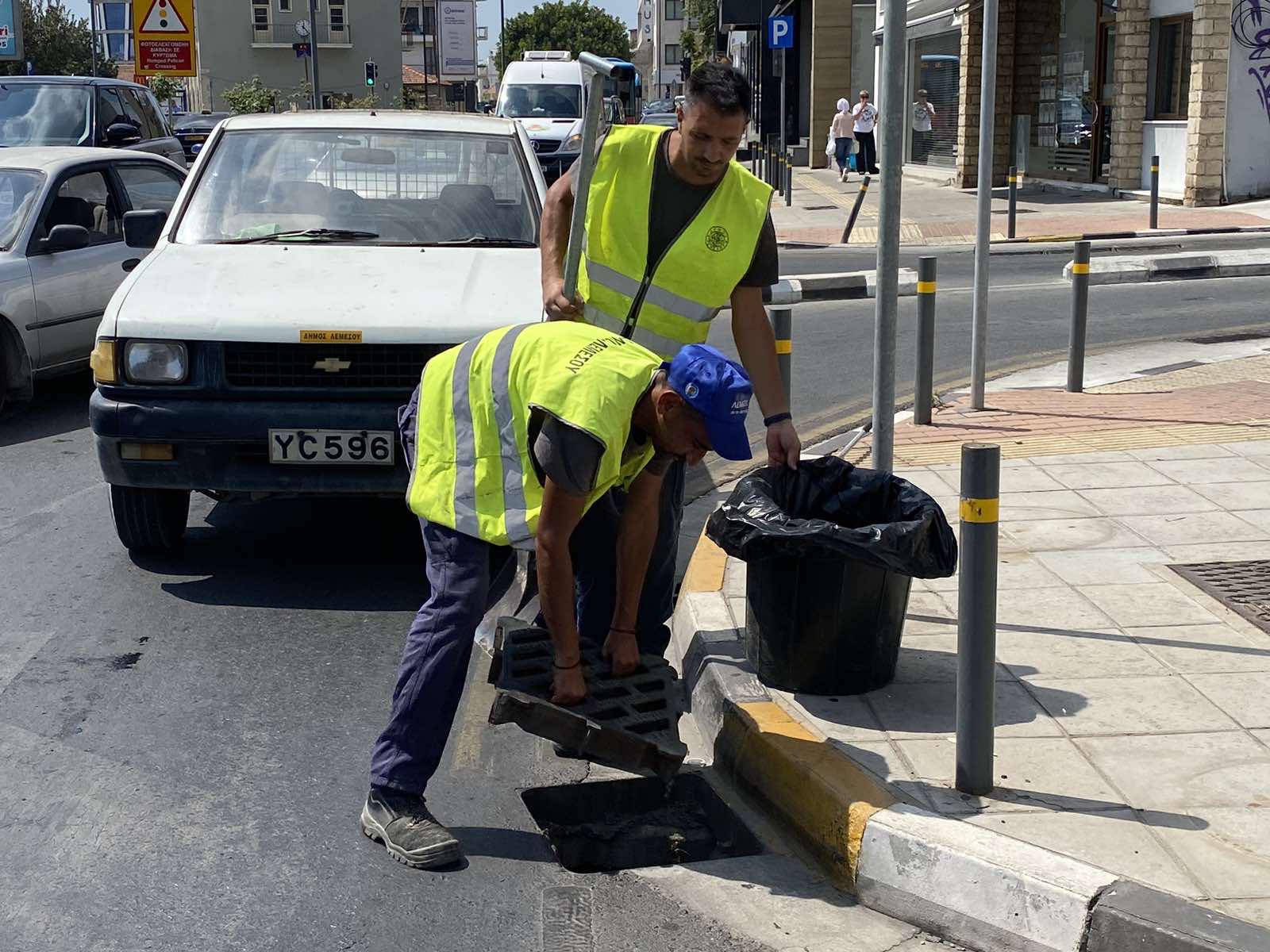 O Δήμος Λάρνακας και το ΣΑΛ λαμβάνουν μέτρα πρόληψης εν όψει της αναμενόμενης κακοκαιρίας