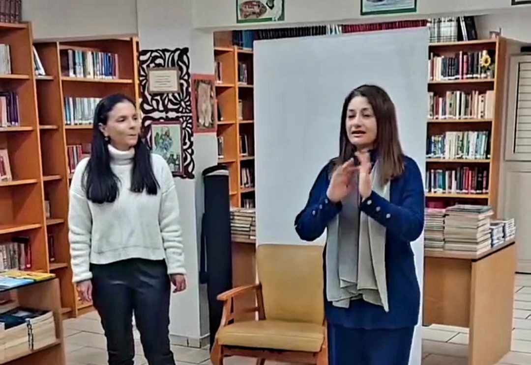 Στις εκπαιδευτικές Δράσεις της Δημοτικής Βιβλιοθήκης Αραδίππου «Γιάγκος Κωνσταντινίδης» “Το τελευταίο μπαλόνι”, με τη Λίτσα Στυλιανού