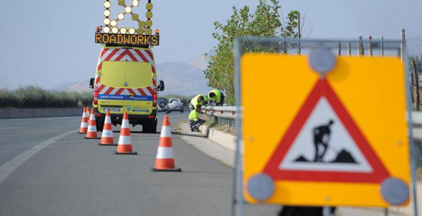 Κυκλοφοριακές ρυθμίσεις από σήμερα στο highway Λάρνακας – Λευκωσίας για τρεις εβδομάδες λόγω εργασιών