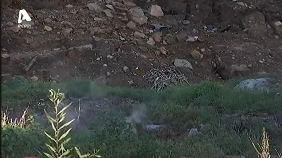 Ενάμιση χρόνο αναβλύζει μεθάνιο η παράνομη χωματερή στο Φρέναρος (βίντεο)