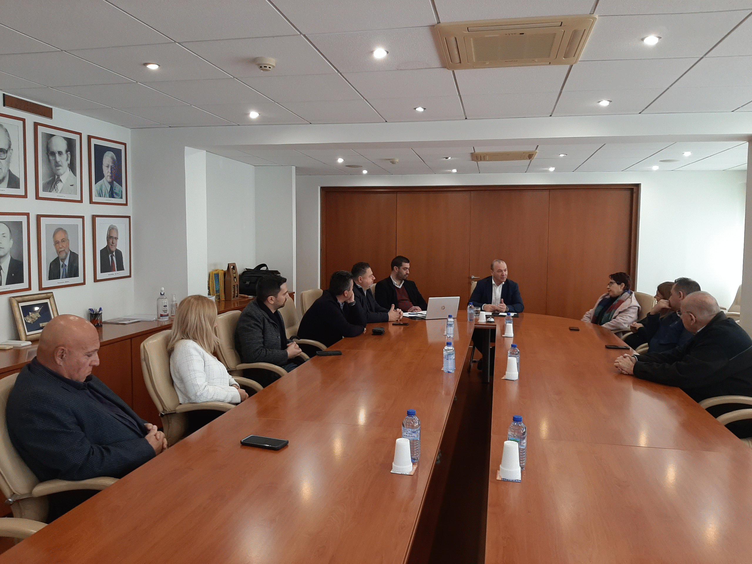Συνάντηση είχε ο Πρόεδρος του ΕΒΕΛ με Δημοσιογράφους της επαρχίας Λάρνακας