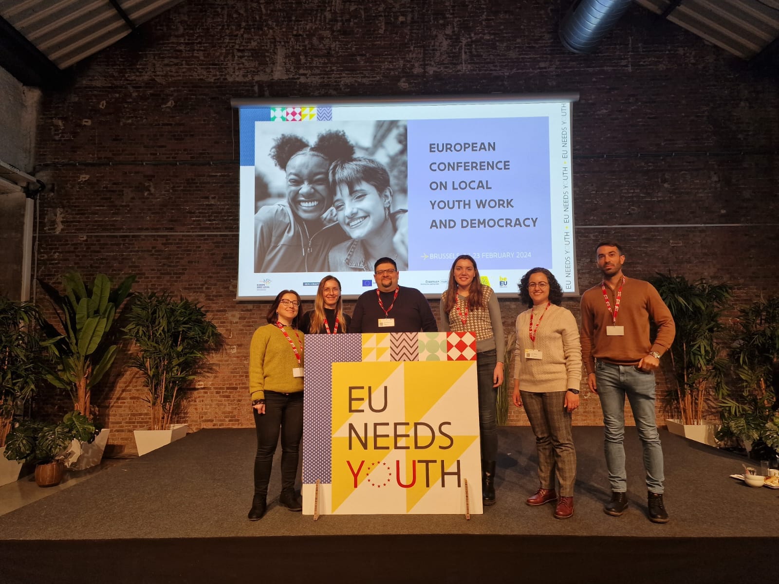 Ο Πρόεδρος του Δημοτικού Συμβουλίου Νεολαίας Αραδίππου με 6μελη αποστολή στο συνέδριο “European Conference on local youth work and democracy” στις Βρυξέλλες