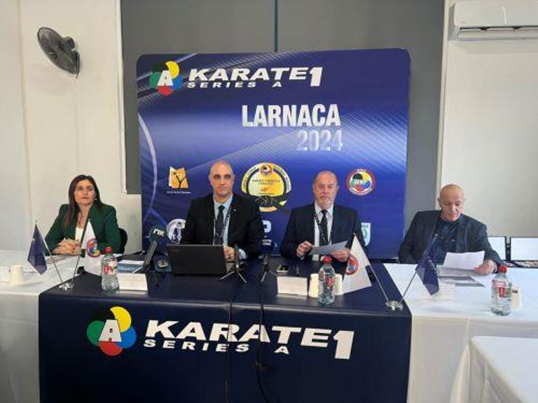 Με αθλητές από 83 χώρες άρχισε το «Karate 1-Series A Larnaca 2024»