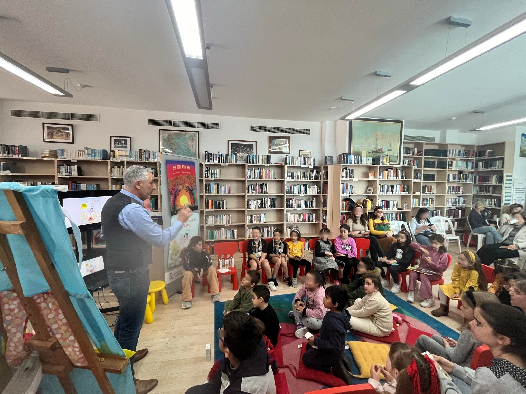 Βορόκληνη: Ο συγγραφέας Παιδικής Λογοτεχνίας Νίκος Αντωνίου στην “Παιδική Λέσχης Φιλαναγνωσίας”