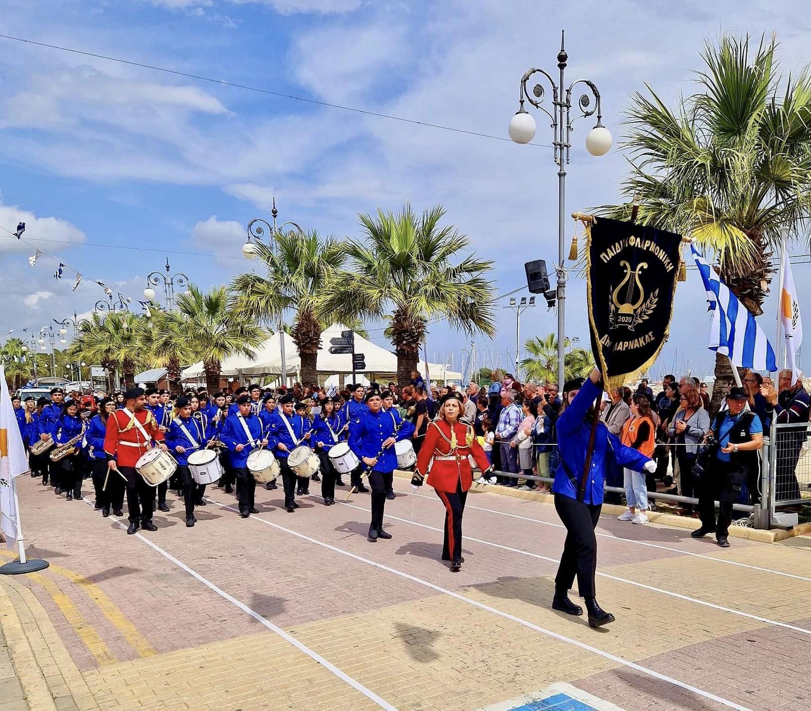 Οι κυκλοφοριακές ρυθμίσεις που θα ισχύουν λόγω της παρέλασης τη Δευτέρα, 25 Μαρτίου 2024 στη Λάρνακα