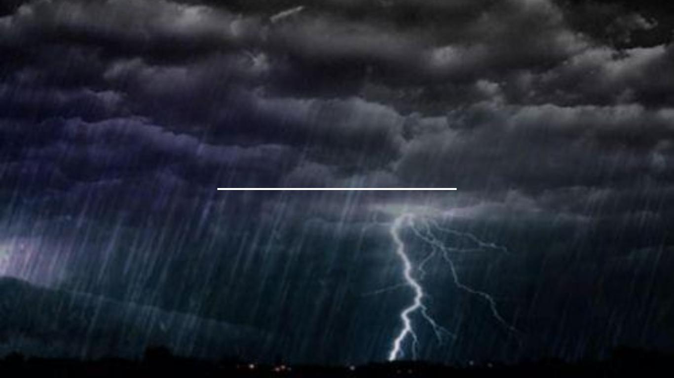 Κίτρινη προειδοποίηση για καταιγίδες και χαλάζι – Πότε τίθεται σε ισχύ