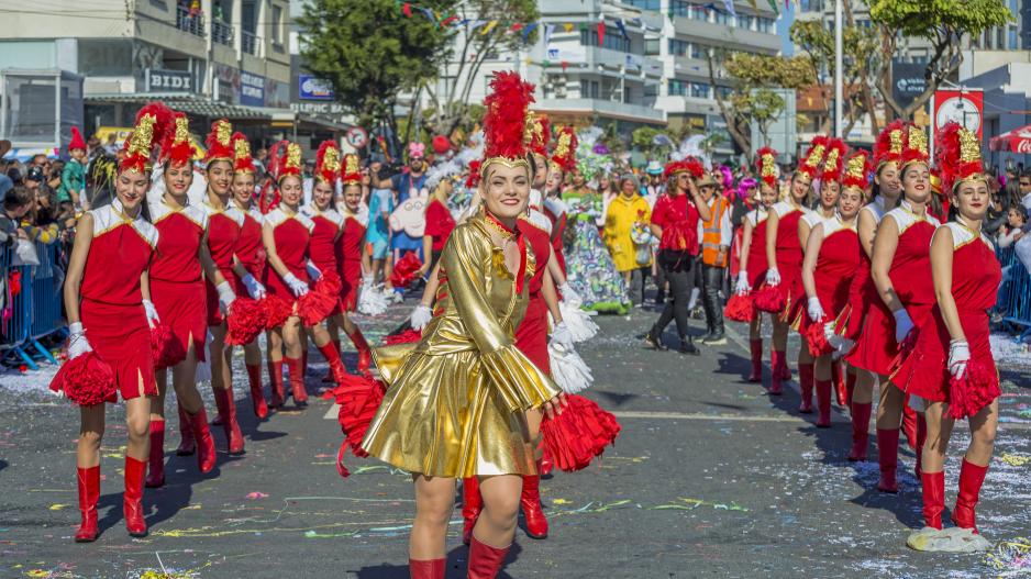 Σε ρυθμούς καρναβαλιού κινείται όλοκληρη η Κύπρος