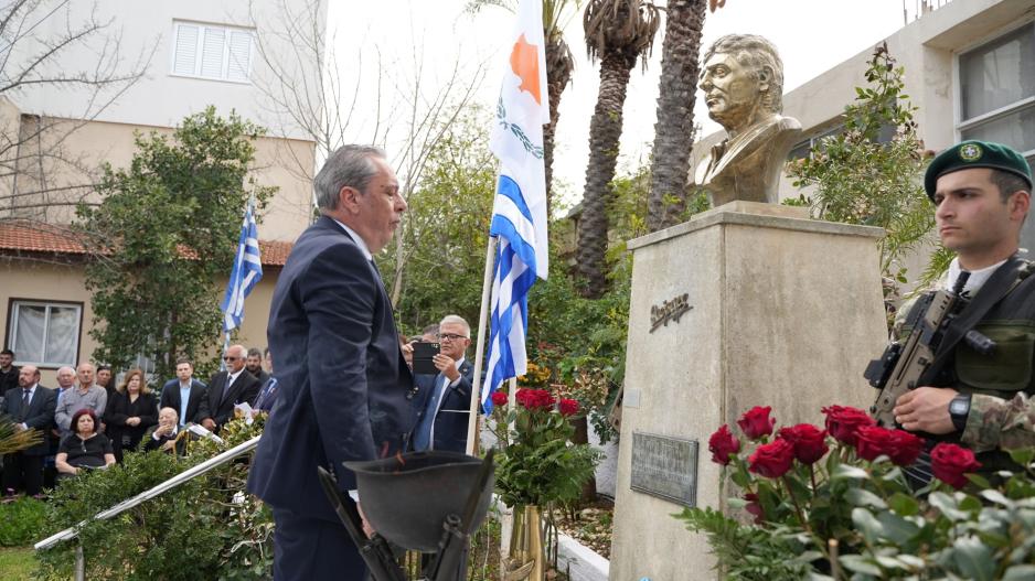 Η Πολιτεία τίμησε τη μνήμη του Θεόφιλου Γεωργιάδη