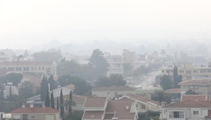 «Πνίγεται» στη σκόνη η Κύπρος – Αναλυτικά η πρόγνωση καιρού