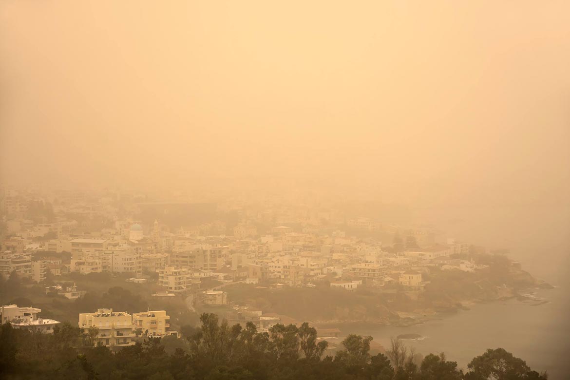 Αφρικανική η σκόνη που «πνίγει» την Κύπρο – Αναμένεται και νέο «κύμα»