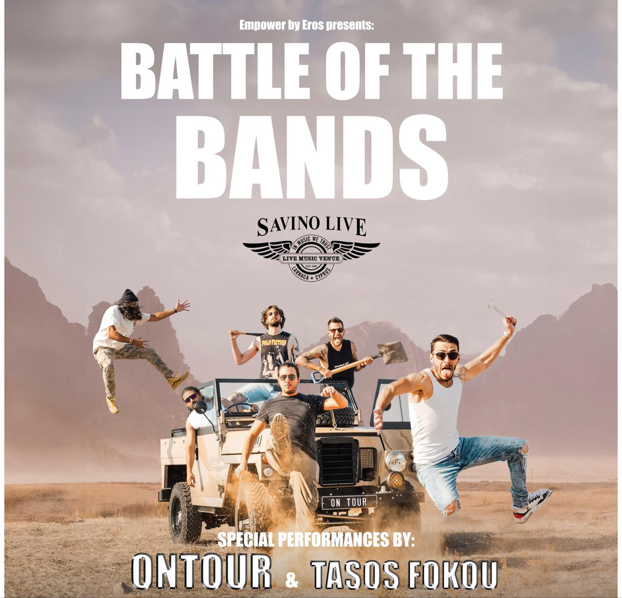 Battle of The Bands Charity Event στη Λάρνακα με τους OnTour στη σκηνή…