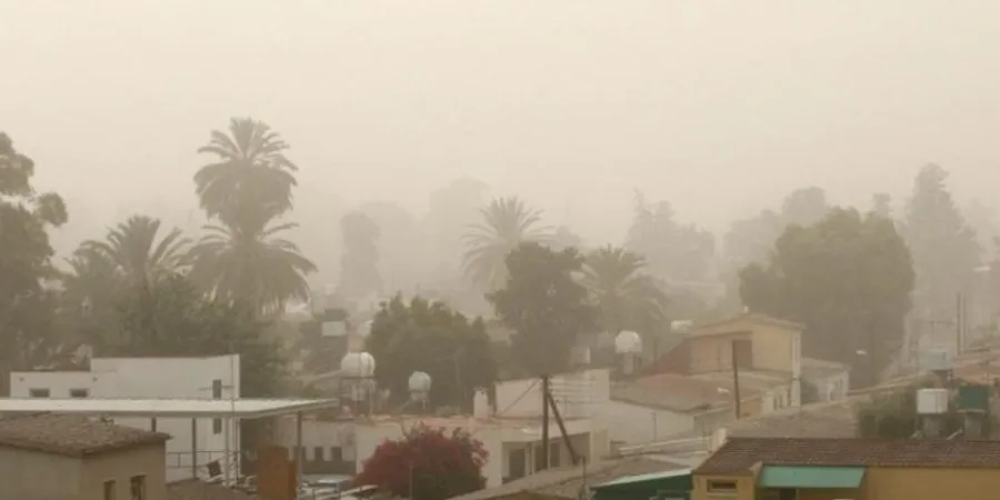 Nέο «κύμα» σκόνης πλήττει την Κύπρο – Τα «αλλάζει» αύριο ο καιρός
