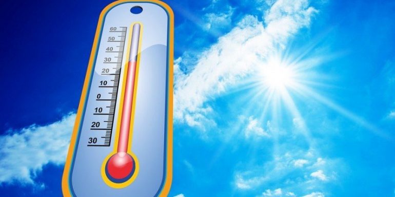 Στους 34 βαθμούς η θερμοκρασία – Σταδιακά αισθητή πτώση της θερμοκρασίας