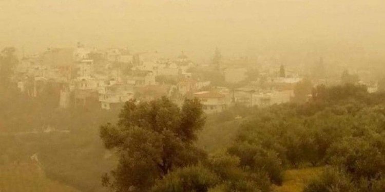 Έρχεται νέο κύμα σκόνης στην Κύπρο – Ισχυροί άνεμοι στο «μενού» του καιρού