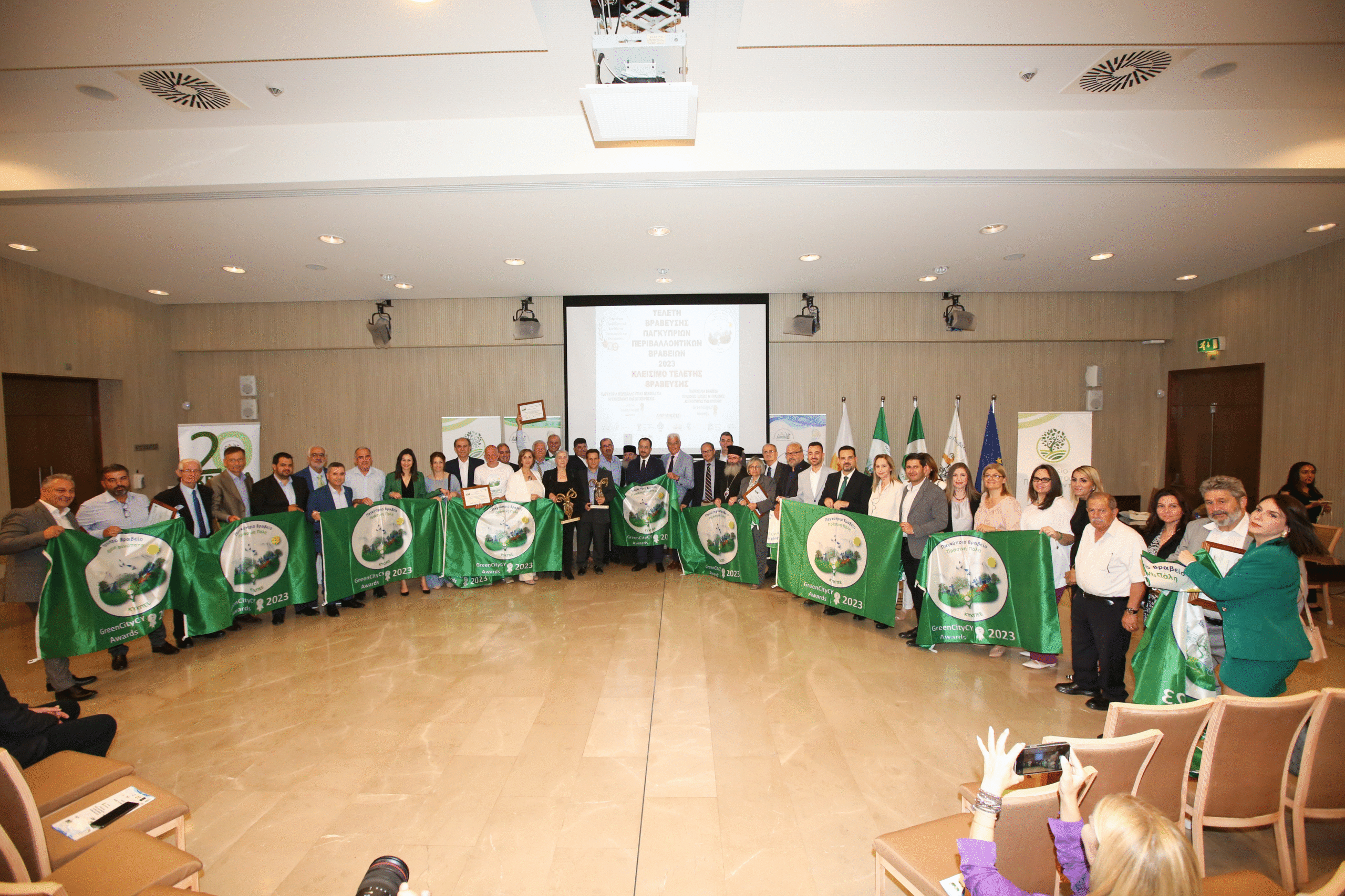 Το Ζουχούρι και η ανάπλαση δρόμων στο κέντρο χάρισαν το βραβείο «Πράσινη Πόλη» στη Λάρνακα