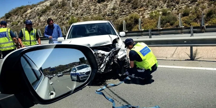 Τροχαίο ατύχημα στον αυτοκινητόδρομο στο ύψος της Σκαρίνου