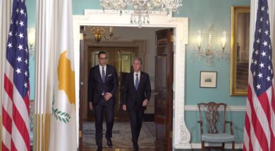 Συνάντηση Υπουργού Εξωτερικών, Κ. Κόμπου με τον ΥΠΕΞ ΗΠΑ, Α. Μπλίνκεν