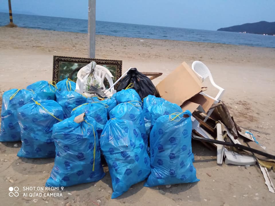 Συλλογή πέραν των 150 κιλών σκουπιδιών σε έξι εκστρατείες καθαριότητας σε παραλίες