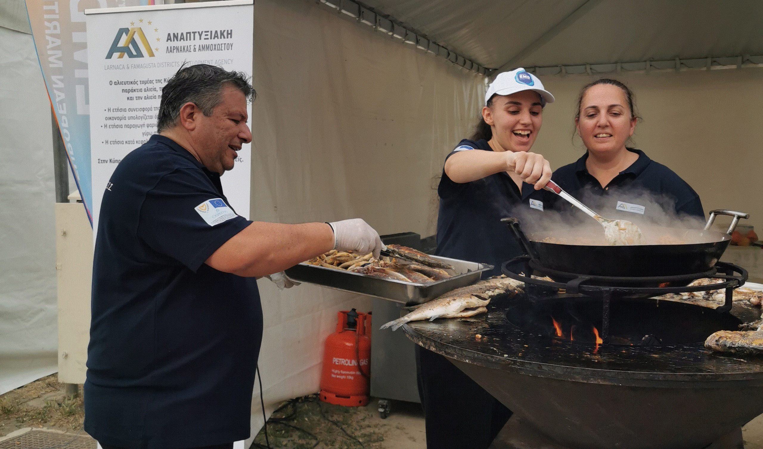 Εκδήλωση «Γεύσεις Βυθού» στο Αλιευτικό καταφύγιο Λάρνακας (Ψαρολίμανο), από την Αναπτυξιακή Εταιρεία Επαρχιών Λάρνακας Αμμοχώστου