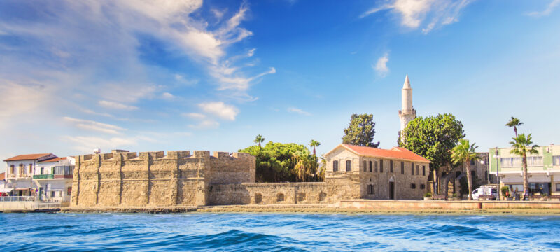 Beautiful,View,Of,The,Castle,Of,Larnaca,,On,The,Island