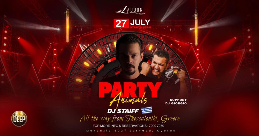 Ο DJ STAIF έρχεται στη Λάρνακα