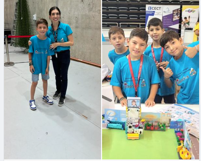 Ο 8χρονος μαθητής του Δημοτικού Σχολείου Λιβαδιών Μάριος Κοσμά στον 7ο Παγκύπριο Διαγωνισμό Ρομποτικής Robotex Cyprus, στο Αθλητικό Κέντρο του Πανεπιστημίου Κύπρου