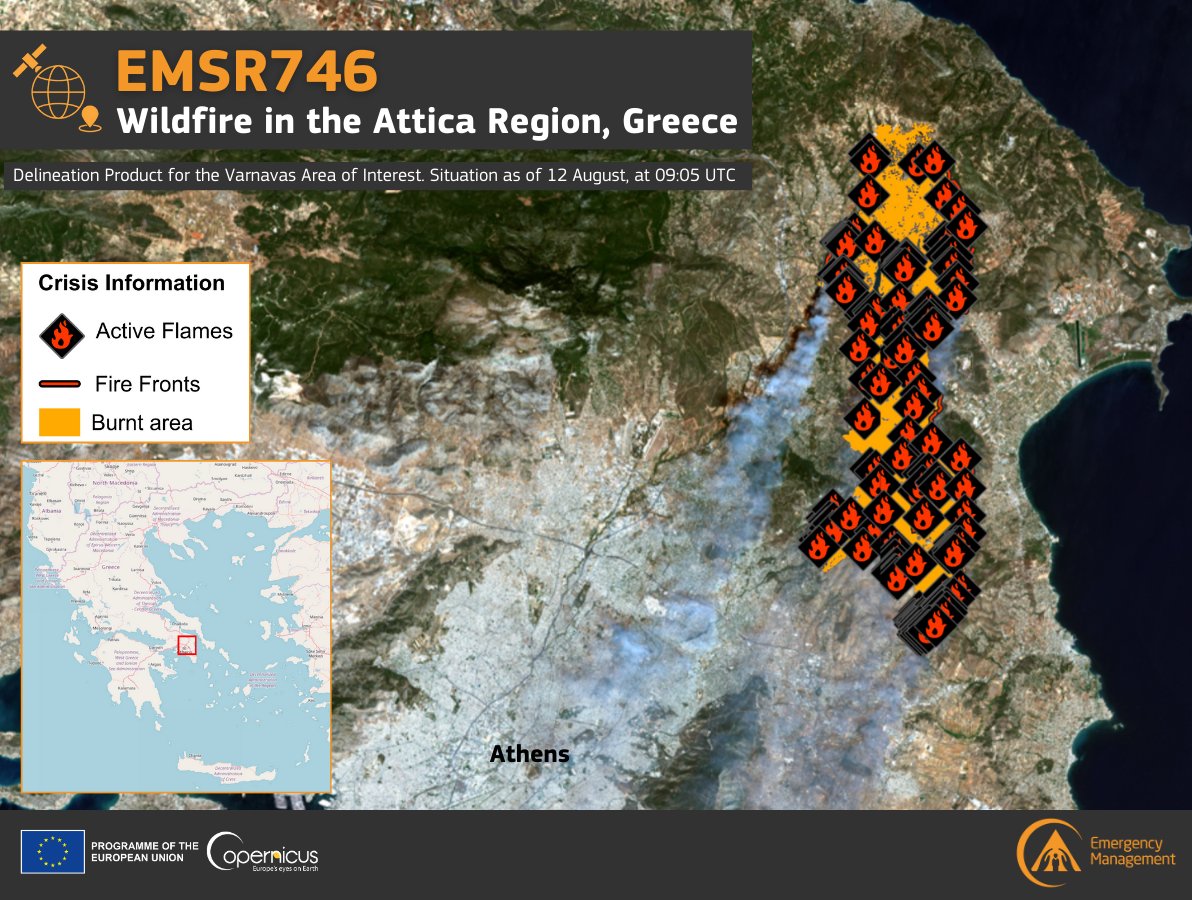 Κάηκαν 85.000 στρέμματα από τις πυρκαγιές στην Αττική