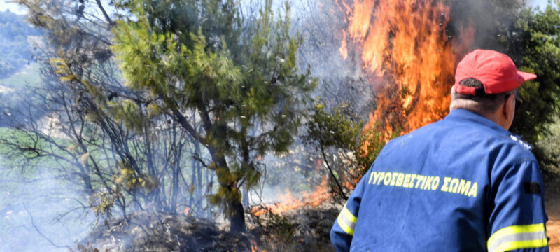 ΠΥΡΚΑΓΙΑ ΣΤΗΝ ΠΕΡΙΟΧΗ ΣΤΙΜΑΓΚΑ ΚΟΡΙΝΘΙΑΣ (ΒΑΣΙΛΗΣ ΨΩΜΑΣ/EUROKINISSI)