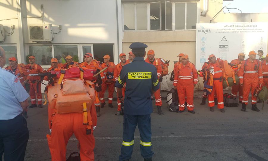 Σε ετοιμότητα η Κύπρος για αποστολή βοήθειας στην Ελλάδα για την πυρκαγιά