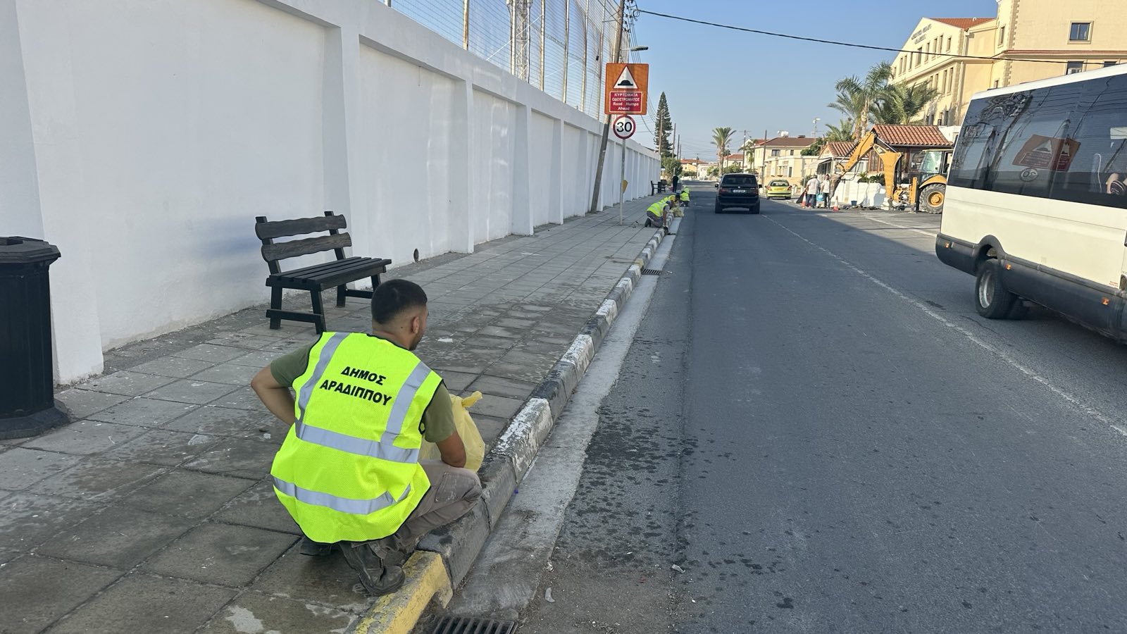 Kαθαρισμός φρεατίων/ σχαρών όμβριων υδάτων στον Δήμο Αραδίππου