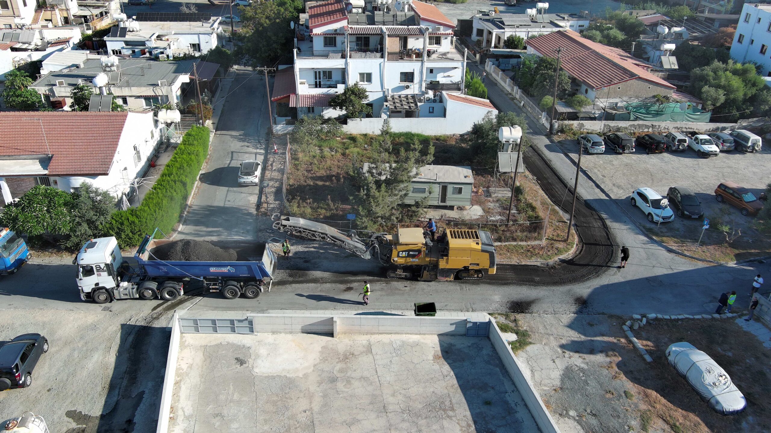 Έναρξη εργασιών Συντήρησης Ασφαλτικού Σκυροδέματος σε δρόμους της Λάρνακας