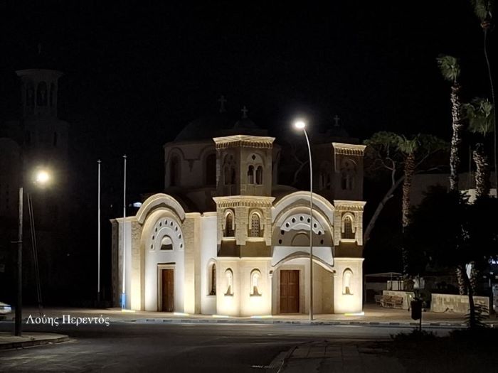 Λάμπει ο τόπος με την Παναγία τη Φανερωμένη στη Λάρνακα  (βίντεο)