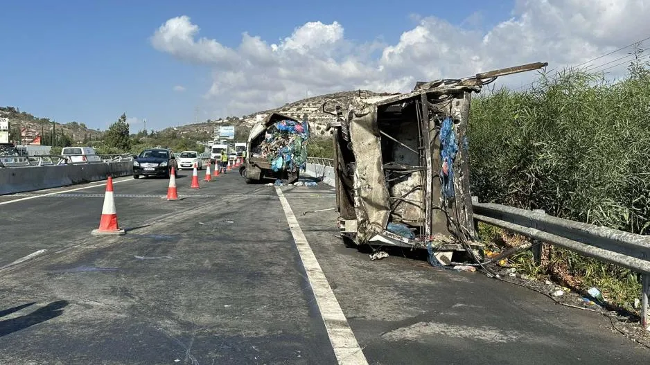 Έχασε τη μάχη ο 41χρονος οδηγός του σκυβαλοφόρου μετά από τροχαίο στον αυτοκινητόδρομο