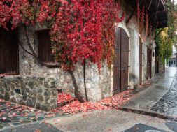 Neighbourhood,With,Traditional,Houses,At,The,Village,Of,Kalopanagiotis,In