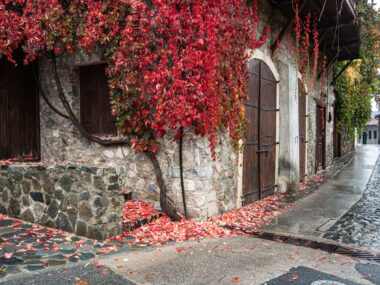 Neighbourhood,With,Traditional,Houses,At,The,Village,Of,Kalopanagiotis,In