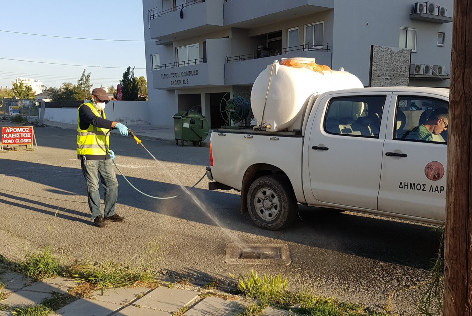 Συνεχίζονται οι συστηματικοί ψεκασμοί, για καταπολέμηση των κουνουπιών σε όλη τη Λάρνακα