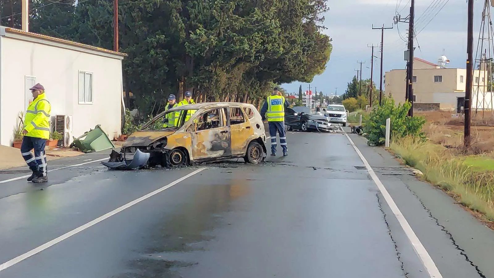 Τραγωδία στην επαρχία Αμμοχώστου: Τριπλό θανατηφόρο με θύματα νεαρούς  (φώτο)