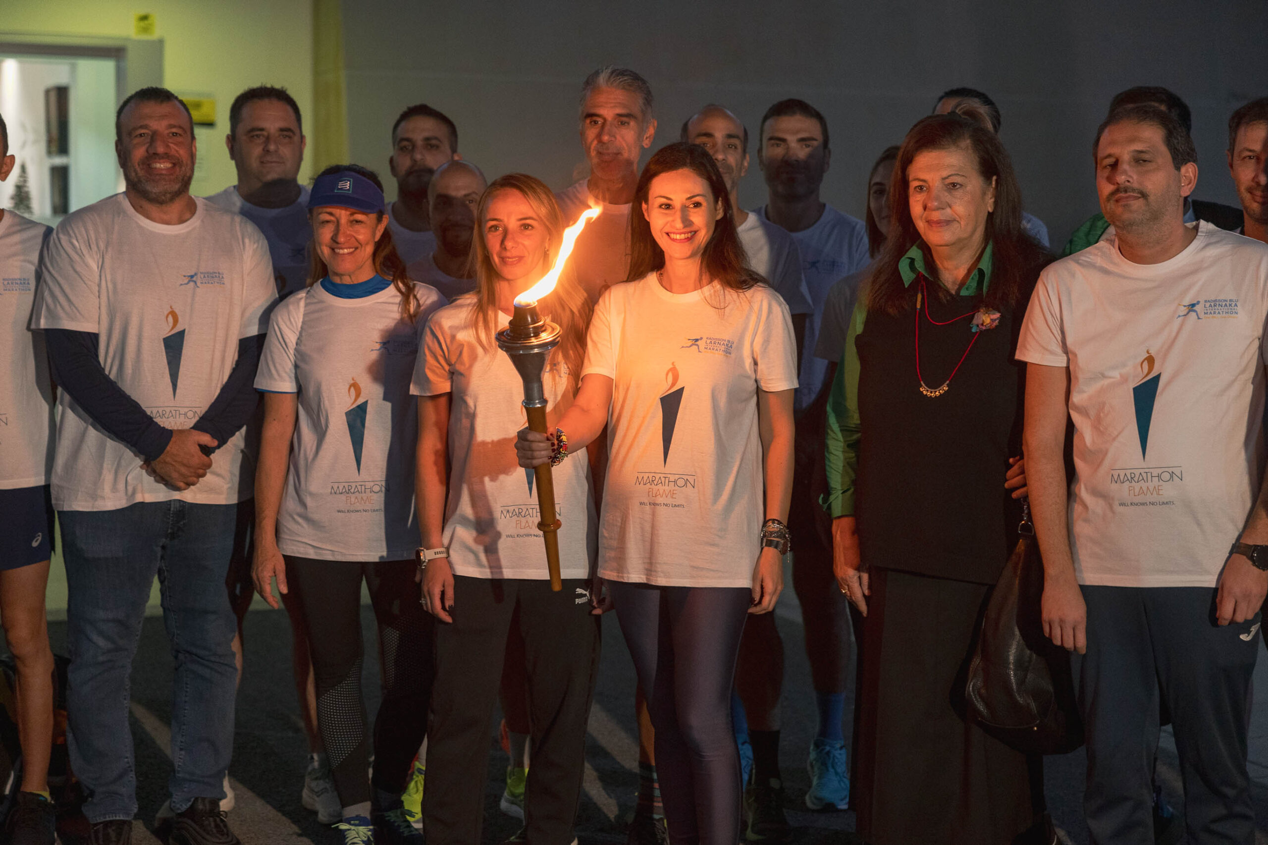 Η πόλη του Ζήνωνα υποδέχτηκε τη Φλόγα του Αυθεντικού Μαραθωνίου για την έναρξη του Radisson Blu Διεθνούς Μαραθωνίου Λάρνακας