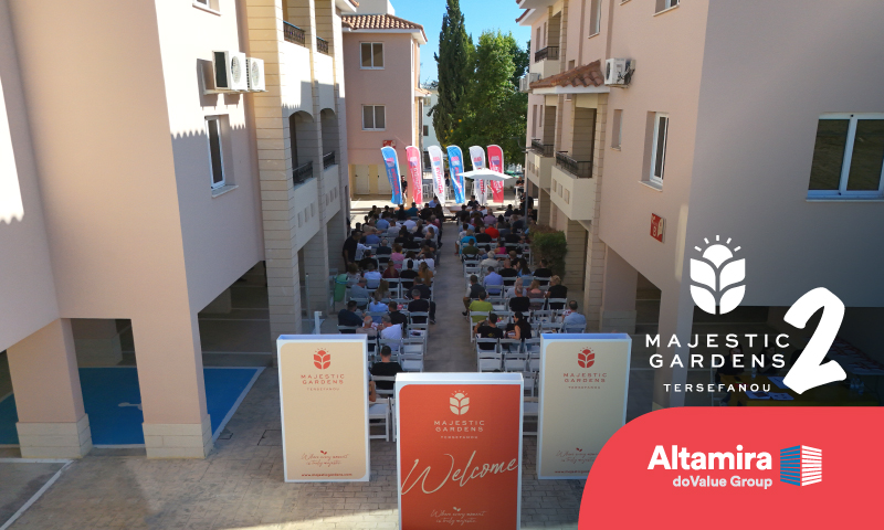 Altamira Real Estate: Ανάρπαστα και τα 34 διαμερίσματα στο 2ο Open Day & Live Bidding Event στο Majestic Gardens 2