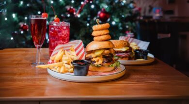 Christmas HP Hero burger