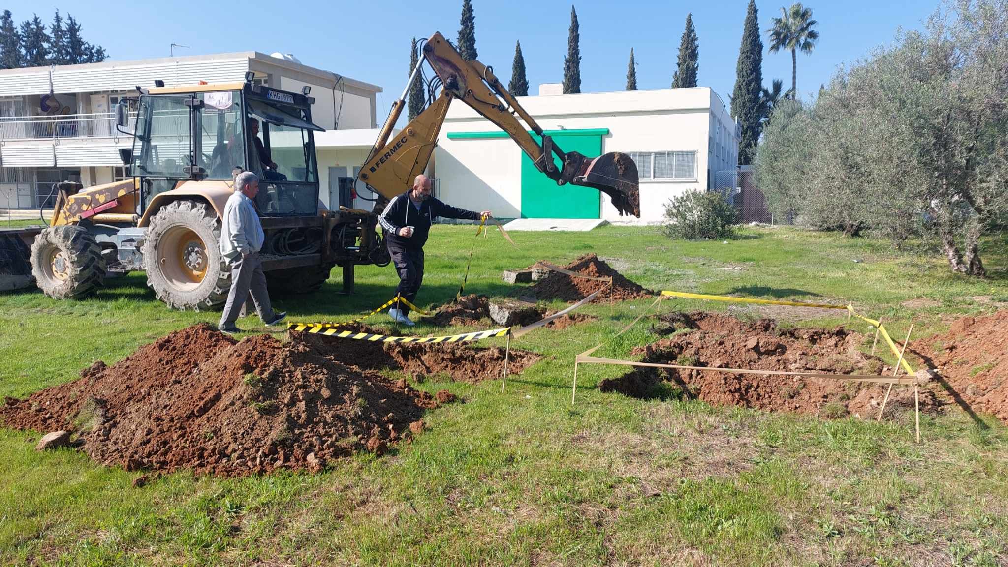 Ένας χώρος προσομοίωσης αρχαιολογικής ανασκαφής, σε συνεργασία με το Τμήμα Αρχαιοτήτων, ετοιμάζεται στο Λύκειο Αγίου Γεωργίου Λάρνακας