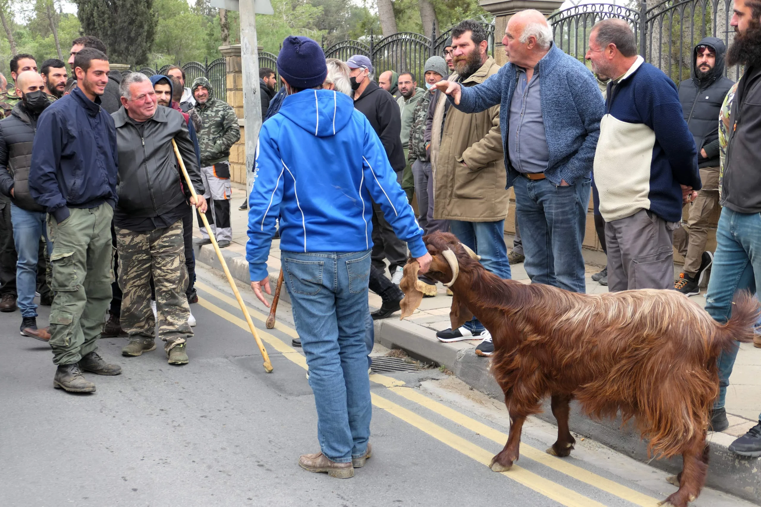 Έξω από το Προεδρικό σήμερα οι αιγοπροβατοτρόφοι