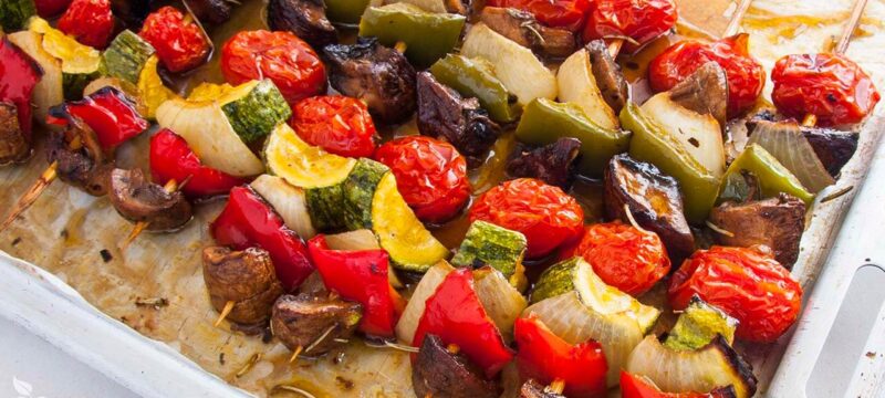 grilled-vegetables-skewers-souvlakia-vegetarian-vegan-recipe